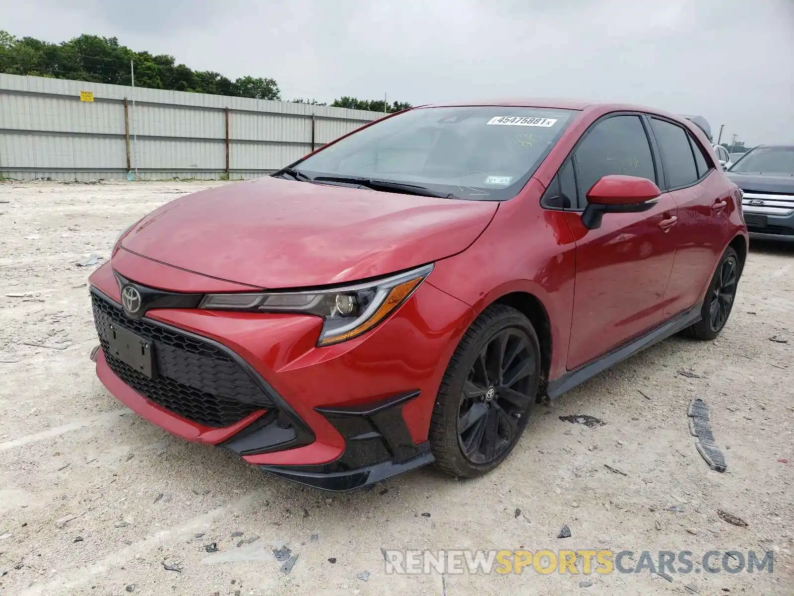 2 Photograph of a damaged car JTND4MBEXM3110365 TOYOTA COROLLA 2021