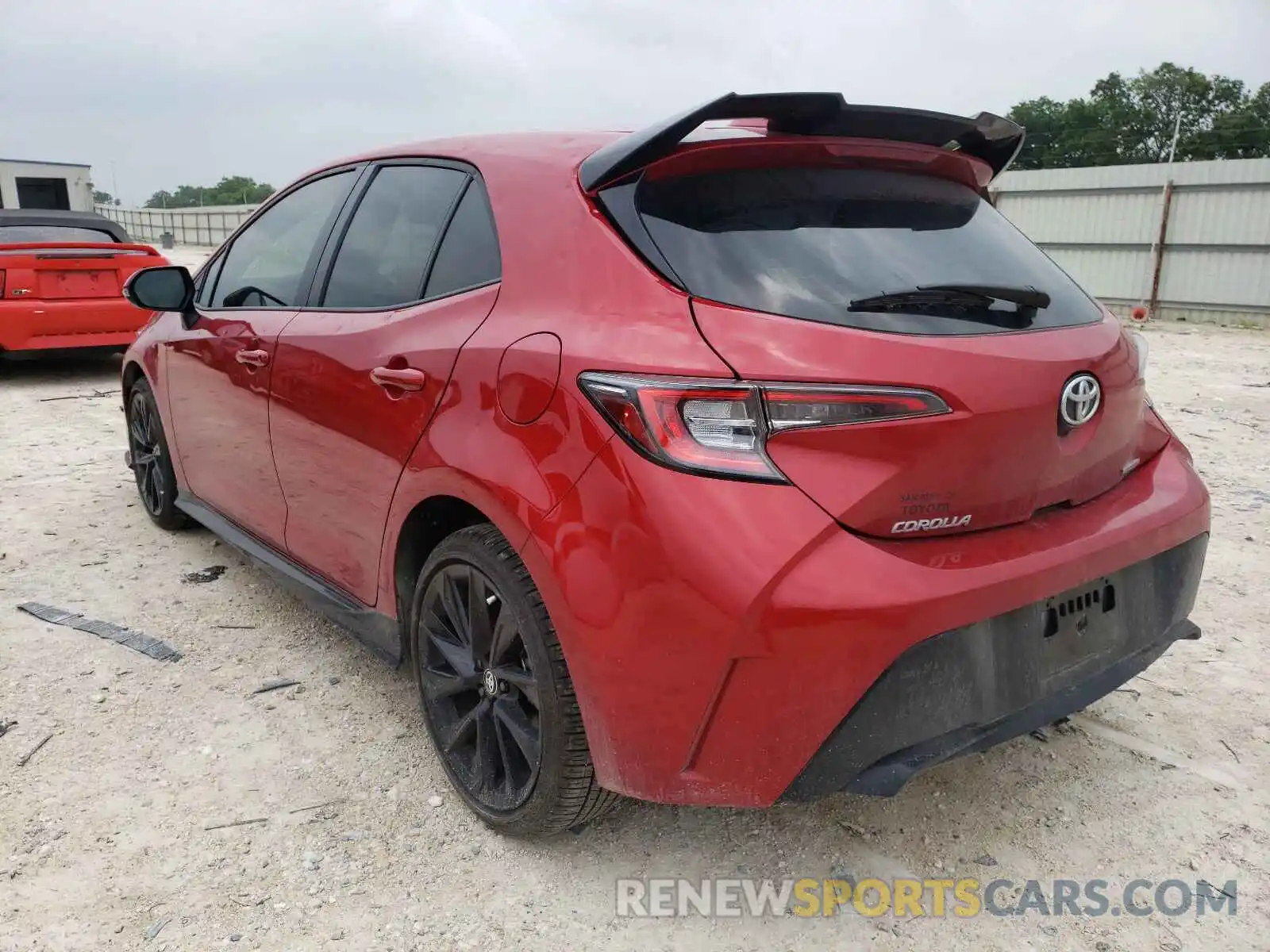 3 Photograph of a damaged car JTND4MBEXM3110365 TOYOTA COROLLA 2021