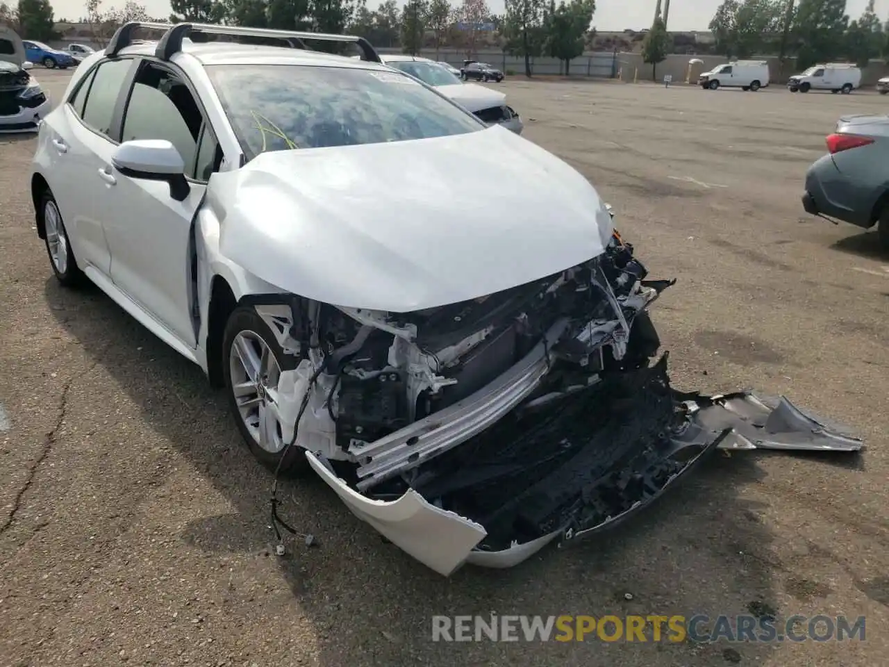 1 Photograph of a damaged car JTND4MBEXM3115081 TOYOTA COROLLA 2021