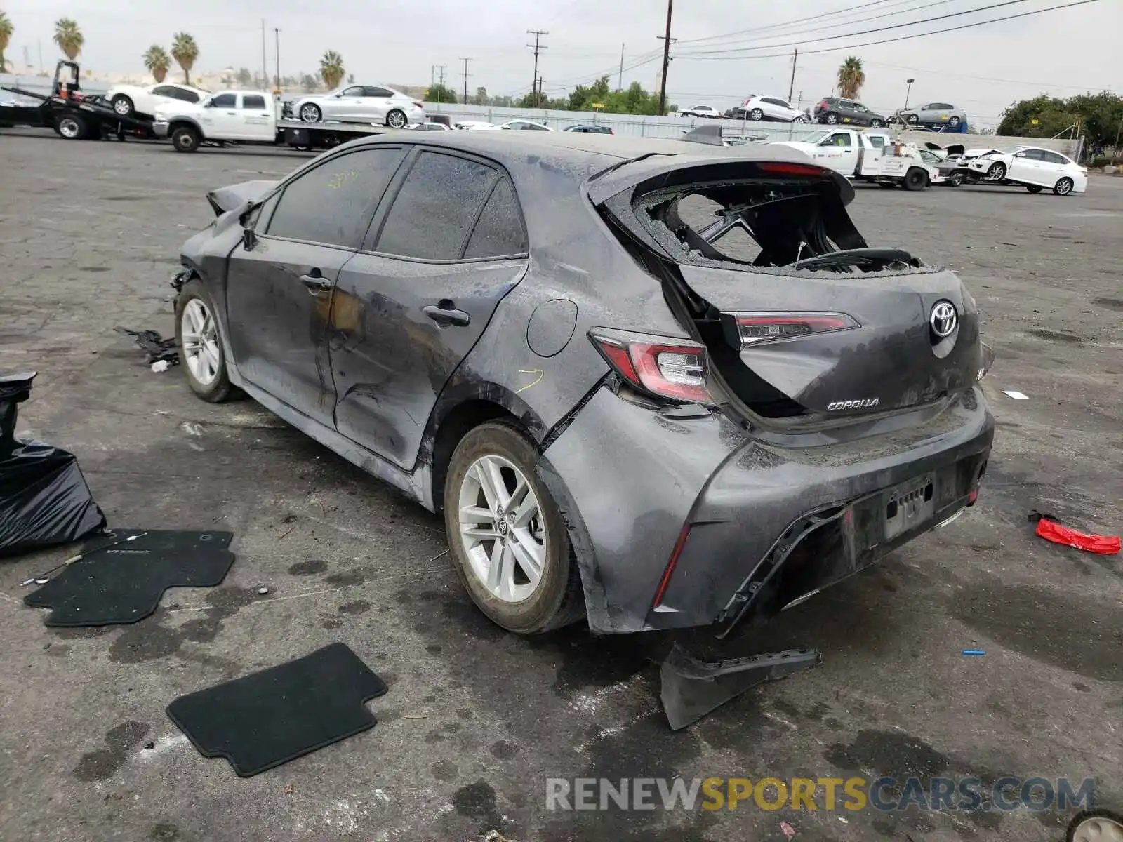 3 Photograph of a damaged car JTND4MBEXM3120202 TOYOTA COROLLA 2021