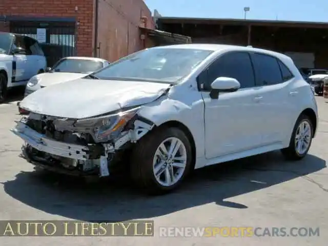 2 Photograph of a damaged car JTND4MBEXM3120538 TOYOTA COROLLA 2021