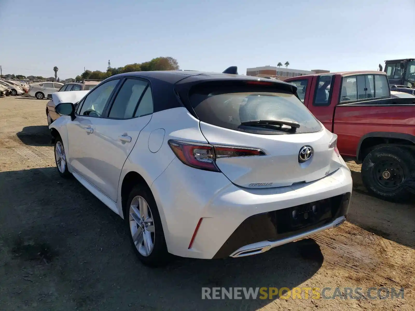 3 Photograph of a damaged car JTND4MBEXM3122242 TOYOTA COROLLA 2021