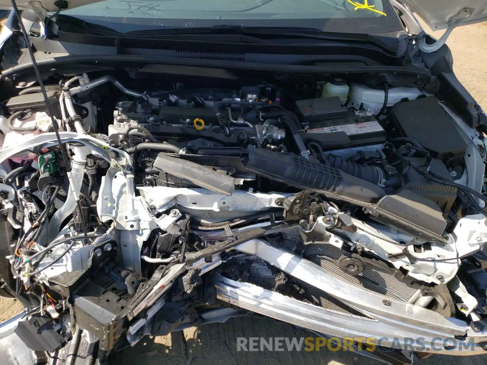 7 Photograph of a damaged car JTND4MBEXM3122242 TOYOTA COROLLA 2021