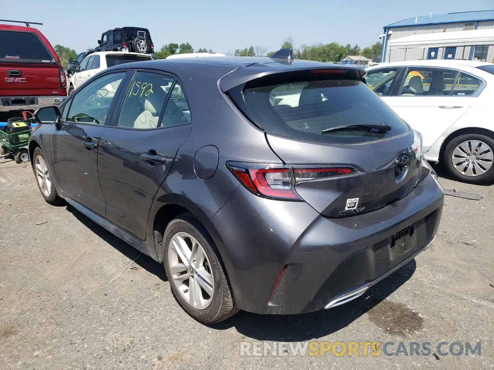 3 Photograph of a damaged car JTND4MBEXM3122581 TOYOTA COROLLA 2021