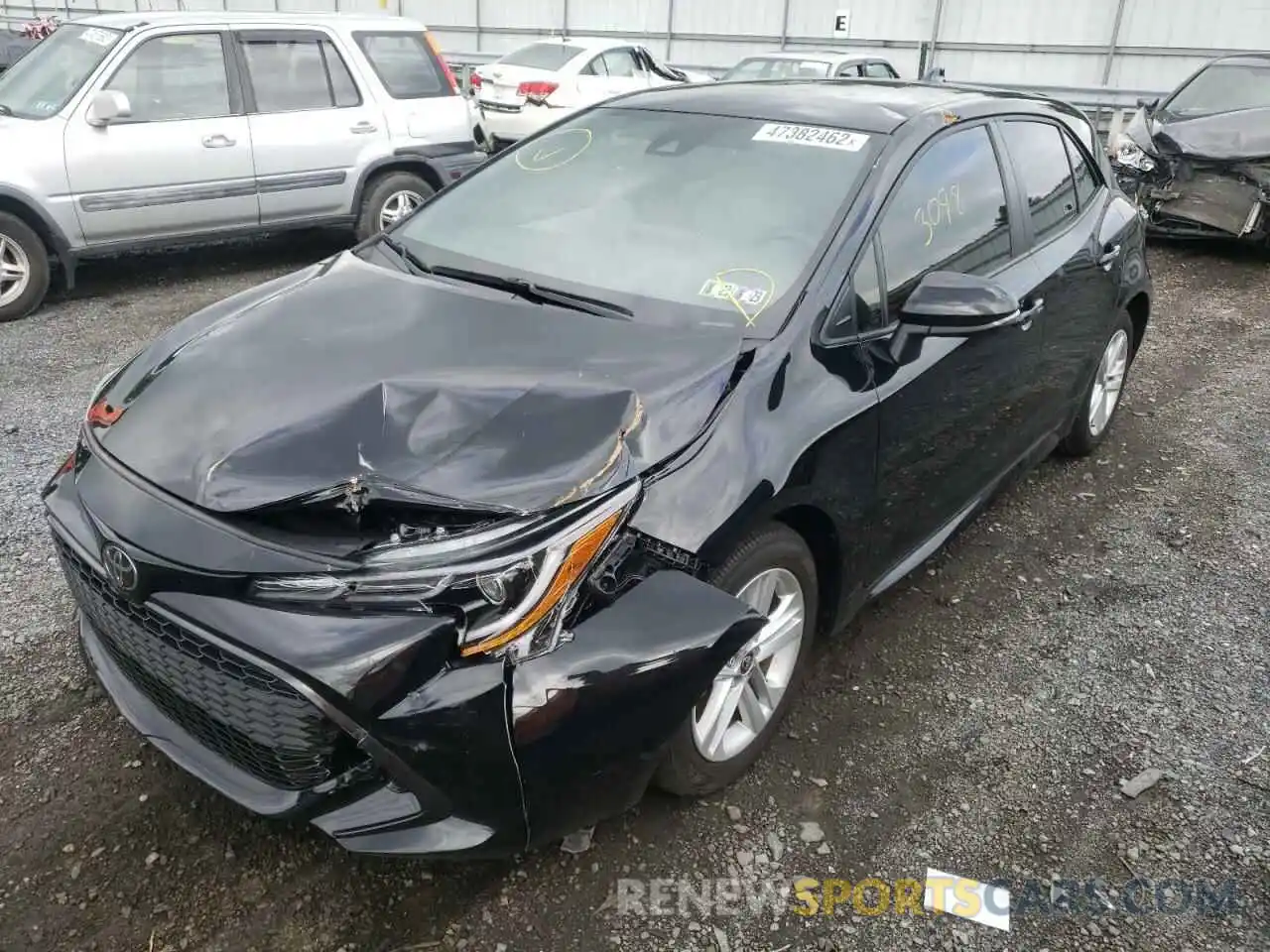 2 Photograph of a damaged car JTND4MBEXM3132818 TOYOTA COROLLA 2021