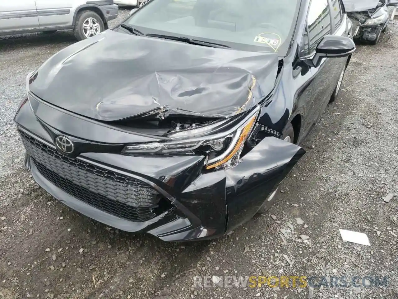 9 Photograph of a damaged car JTND4MBEXM3132818 TOYOTA COROLLA 2021