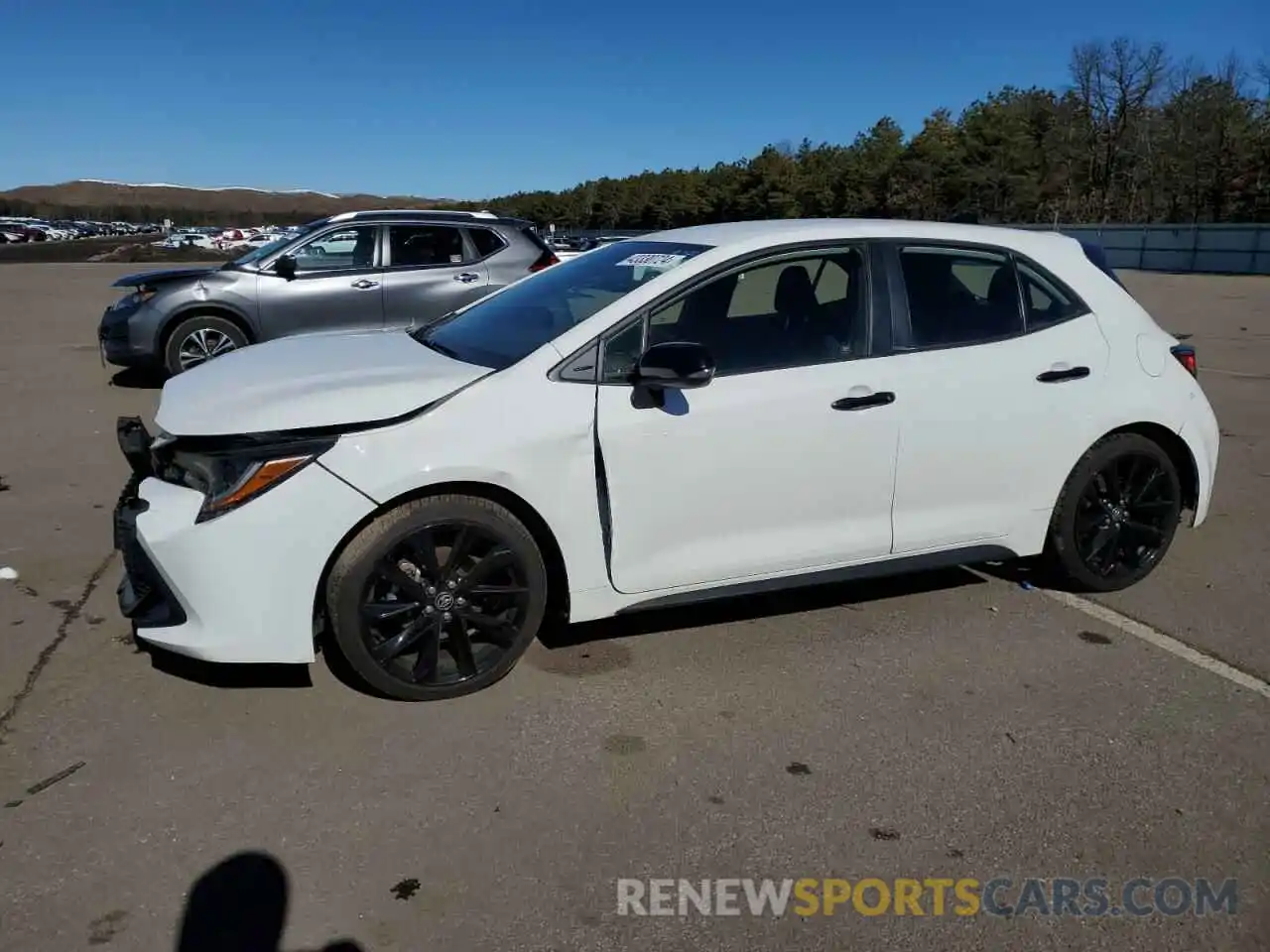 1 Photograph of a damaged car JTND4MBEXM3136223 TOYOTA COROLLA 2021