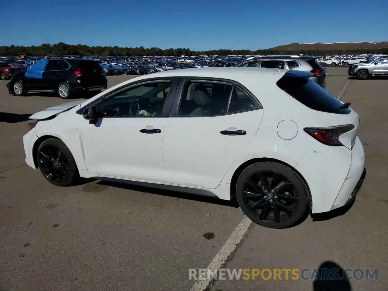 2 Photograph of a damaged car JTND4MBEXM3136223 TOYOTA COROLLA 2021