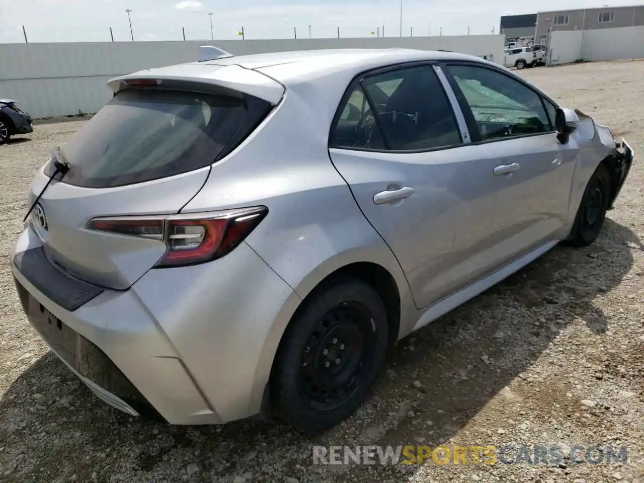 4 Photograph of a damaged car JTNK4MBE1M3136845 TOYOTA COROLLA 2021