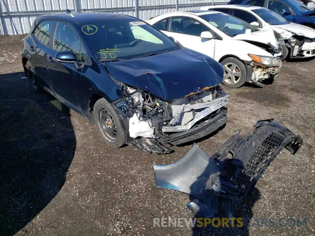 1 Photograph of a damaged car JTNK4MBE2M3143254 TOYOTA COROLLA 2021