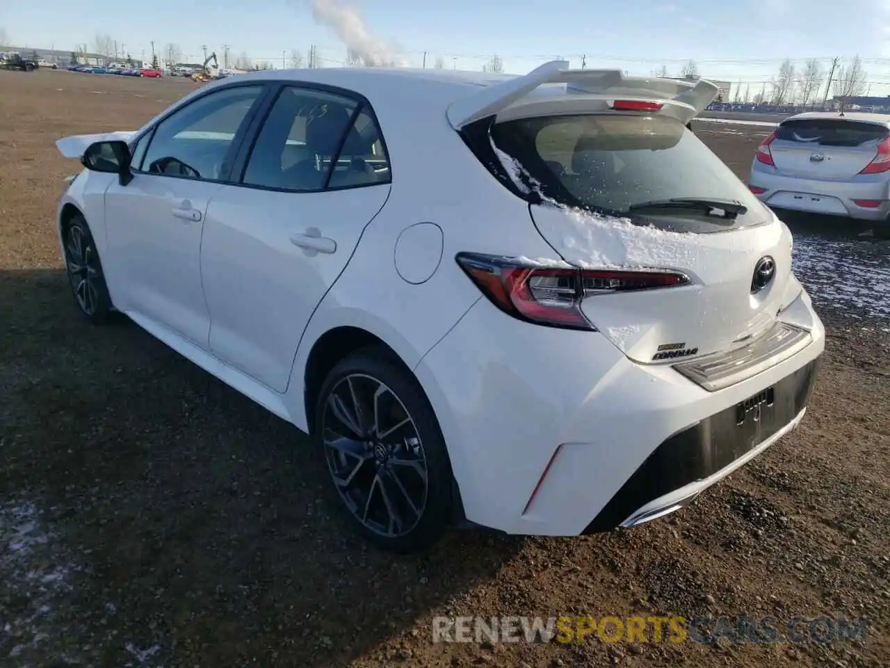 3 Photograph of a damaged car JTNK4MBE6M3144956 TOYOTA COROLLA 2021