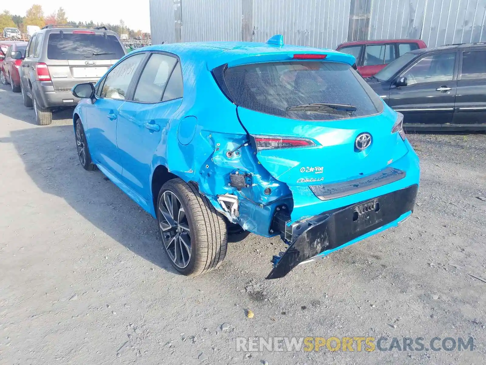 3 Photograph of a damaged car JTNK4MBEXM3119297 TOYOTA COROLLA 2021