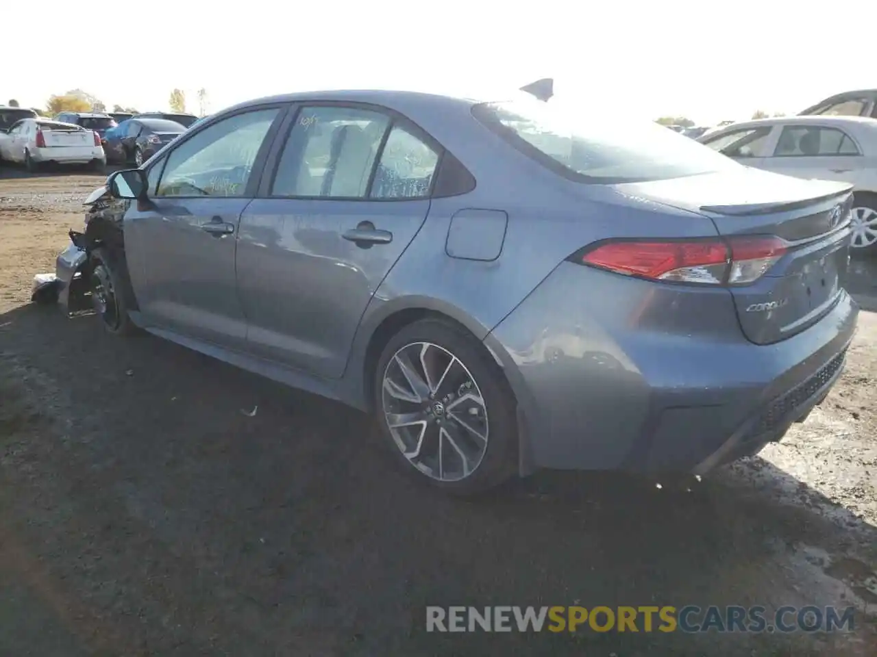 3 Photograph of a damaged car 5YFB4MBE2NP122319 TOYOTA COROLLA 2022