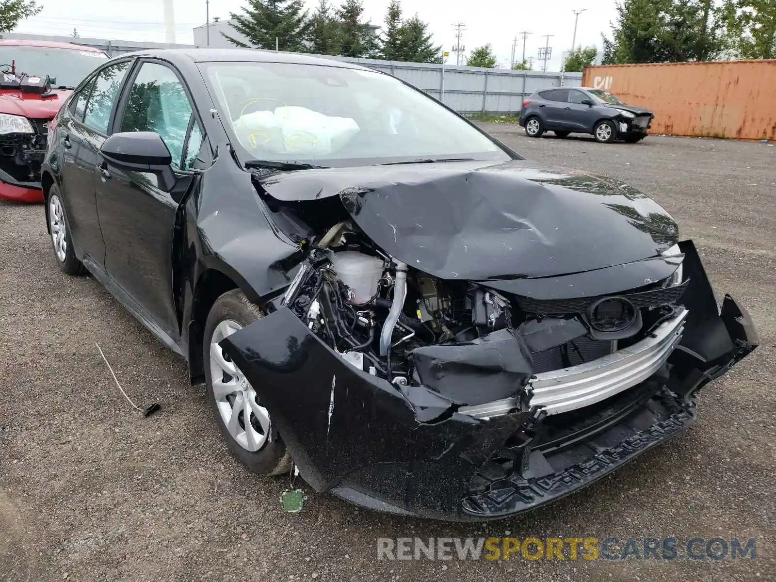 1 Photograph of a damaged car 5YFBPMBE6NP275485 TOYOTA COROLLA 2022