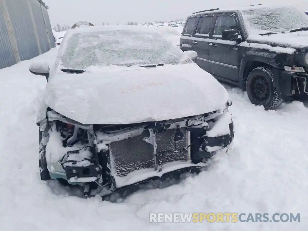 9 Photograph of a damaged car 5YFBPMBE7NP271753 TOYOTA COROLLA 2022