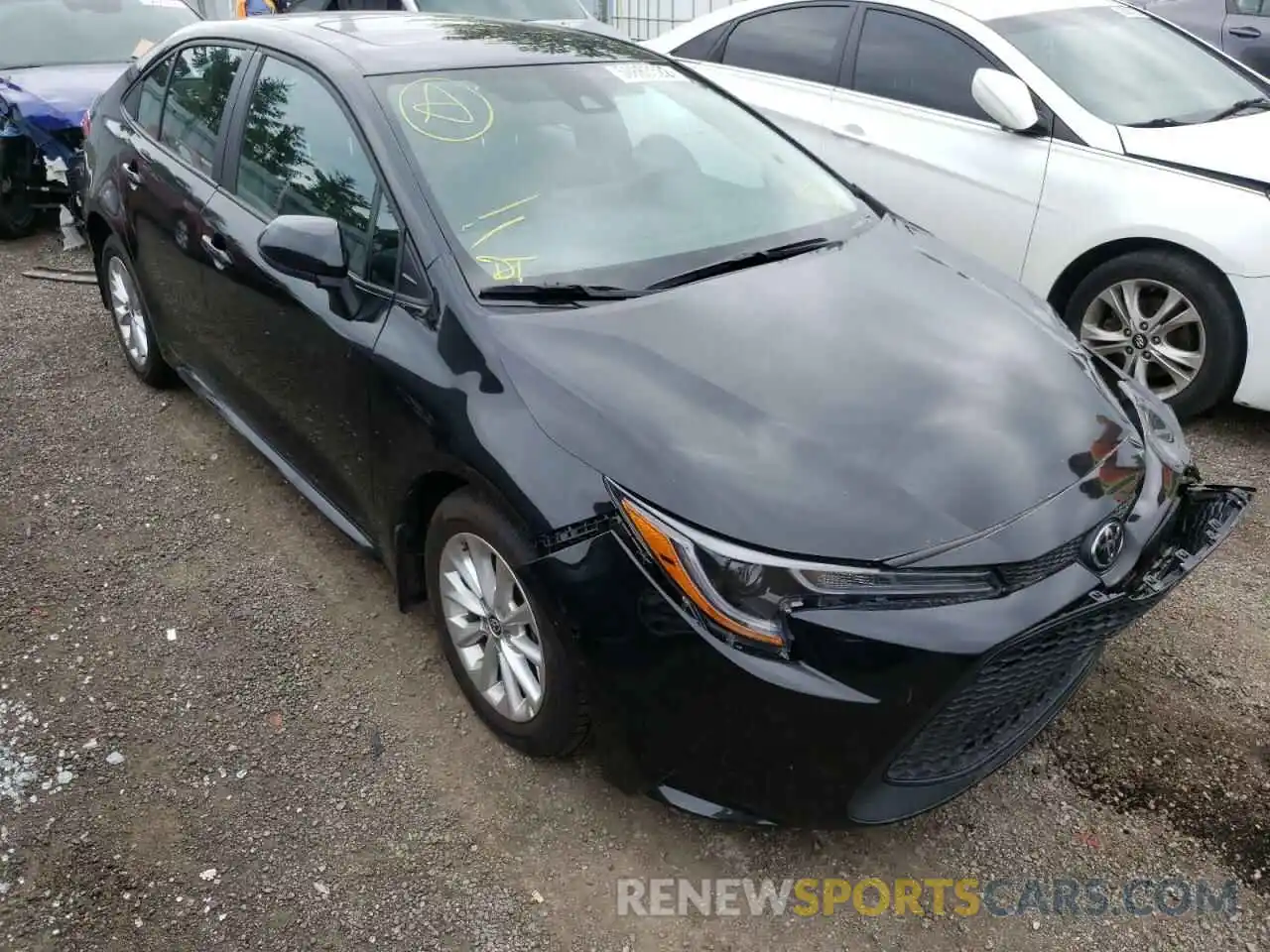 1 Photograph of a damaged car 5YFBPMBE7NP311751 TOYOTA COROLLA 2022