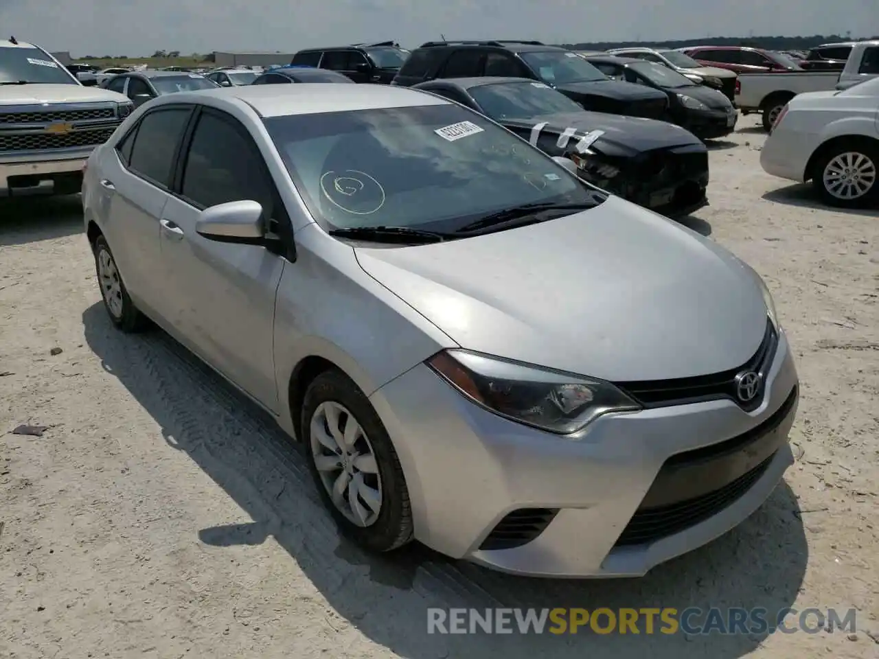 1 Photograph of a damaged car 5YFBURHE3GP514250 TOYOTA COROLLA 2022