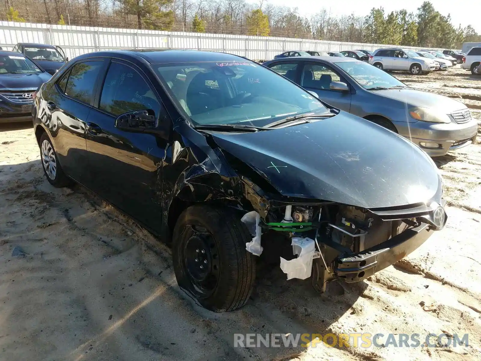 1 Photograph of a damaged car 5YFBURHE8KP903250 TOYOTA COROLLA 2022