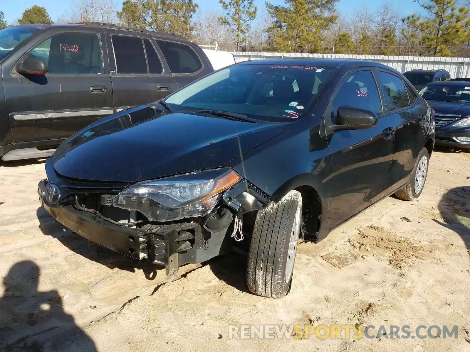 2 Photograph of a damaged car 5YFBURHE8KP903250 TOYOTA COROLLA 2022