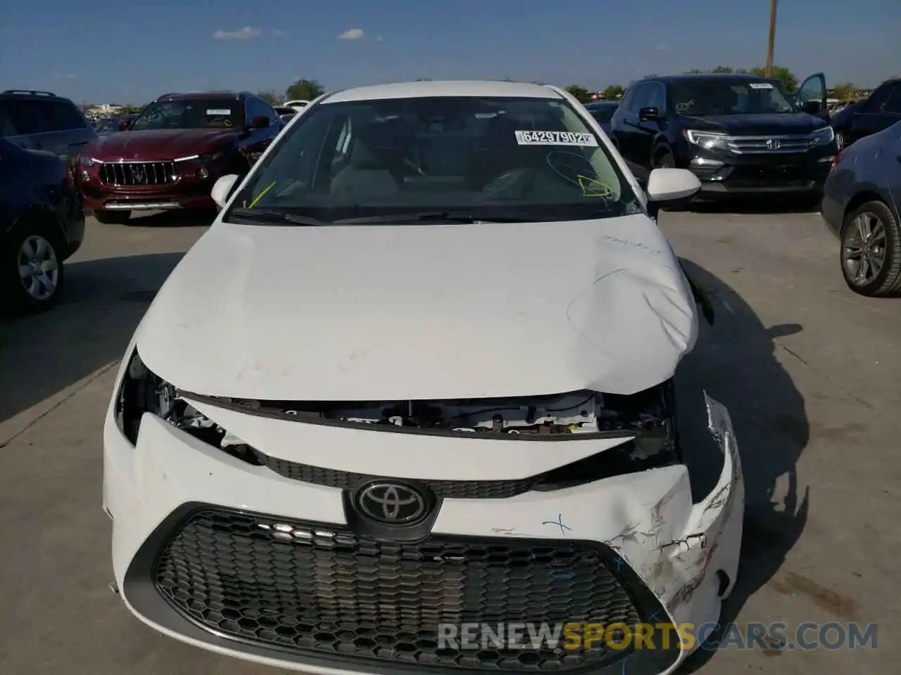 5 Photograph of a damaged car 5YFDPMAE0NP278764 TOYOTA COROLLA 2022