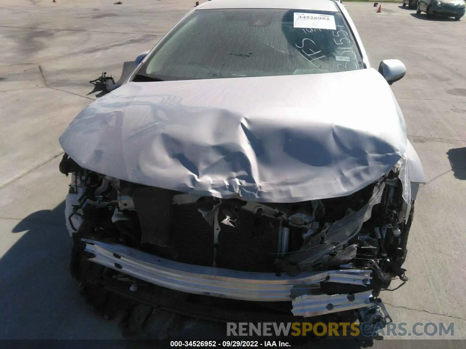 6 Photograph of a damaged car 5YFDPMAE1NP301551 TOYOTA COROLLA 2022