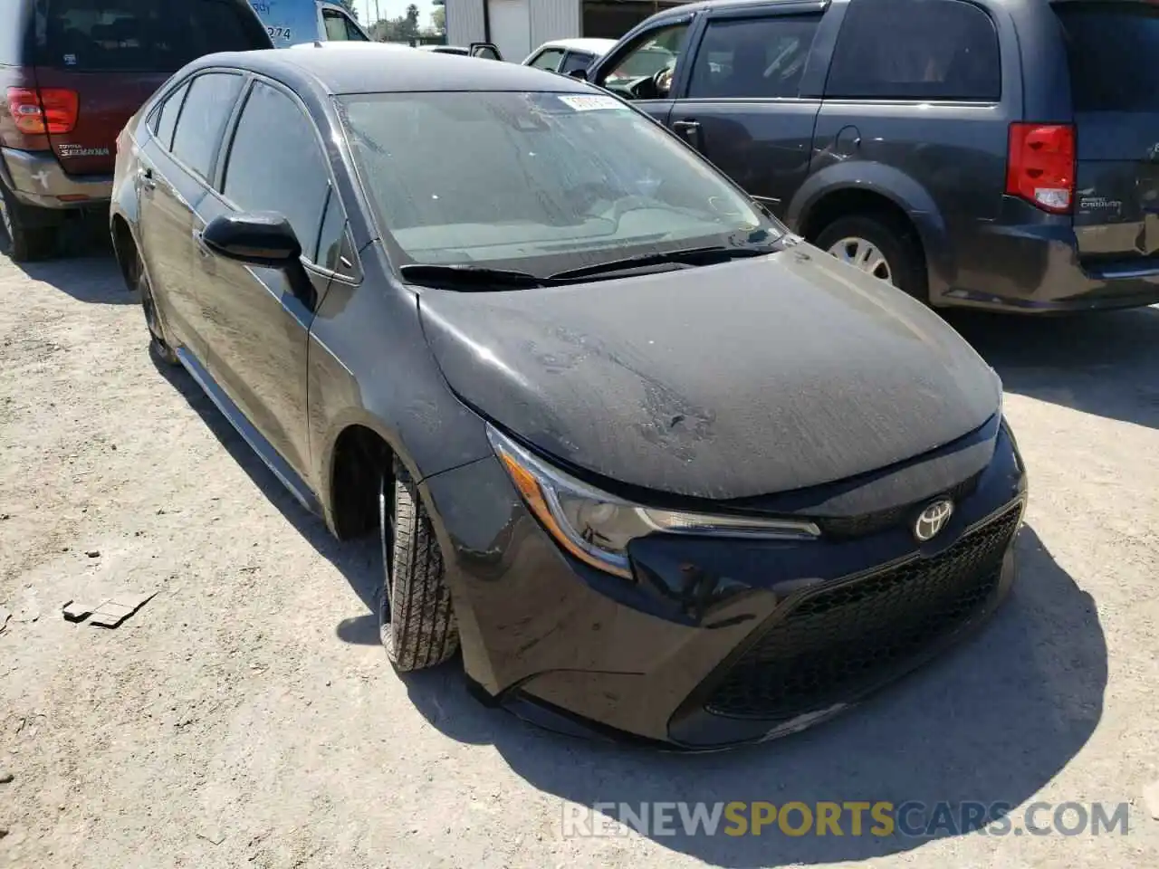 1 Photograph of a damaged car 5YFDPMAE2NP273646 TOYOTA COROLLA 2022