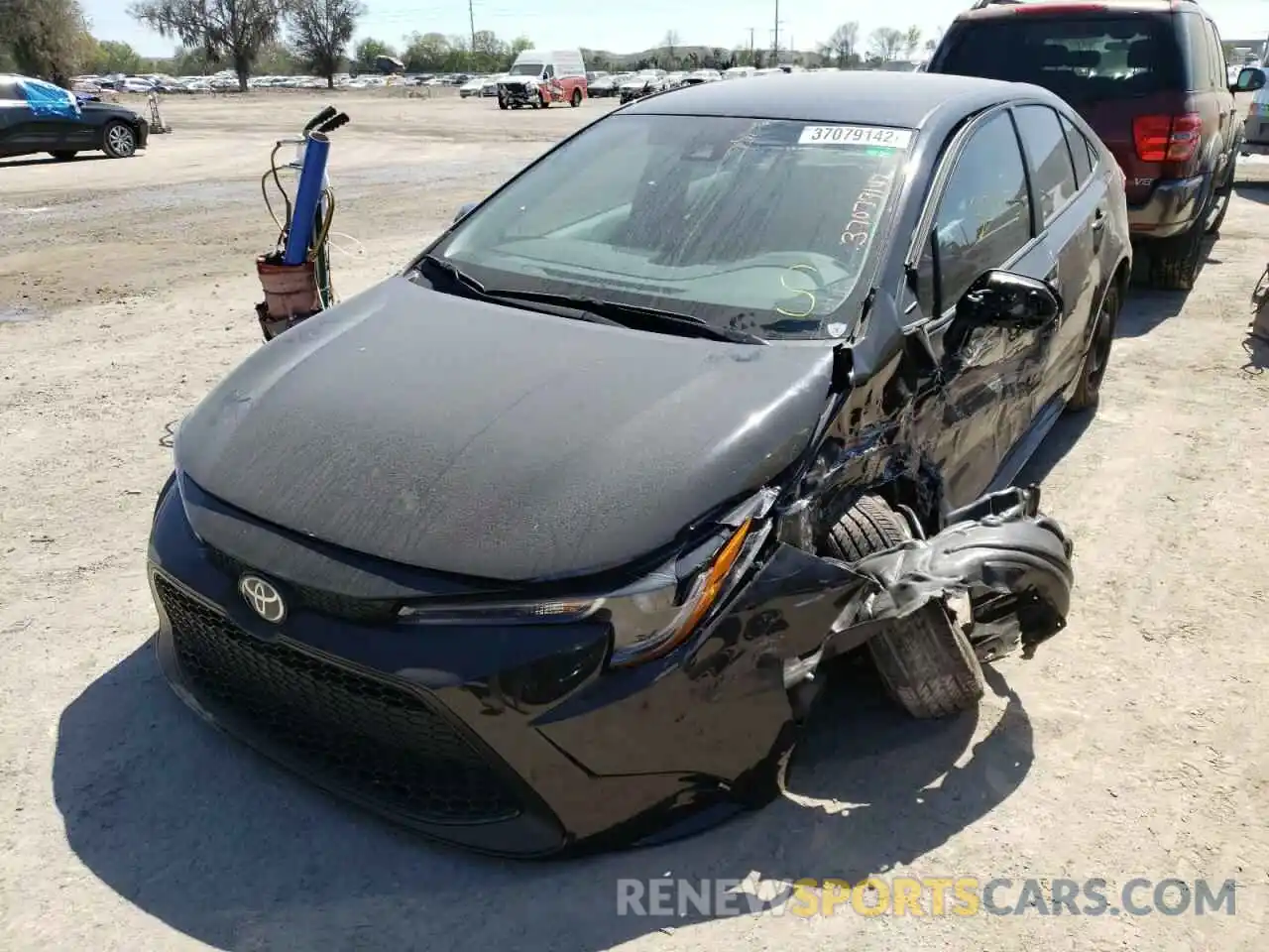 2 Photograph of a damaged car 5YFDPMAE2NP273646 TOYOTA COROLLA 2022