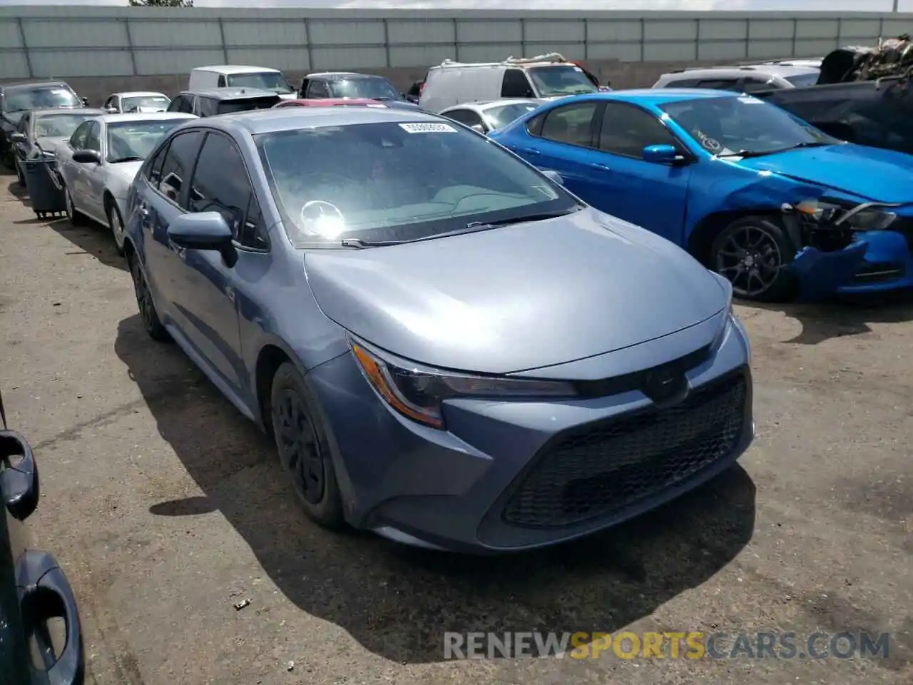 1 Photograph of a damaged car 5YFDPMAE5NP298072 TOYOTA COROLLA 2022