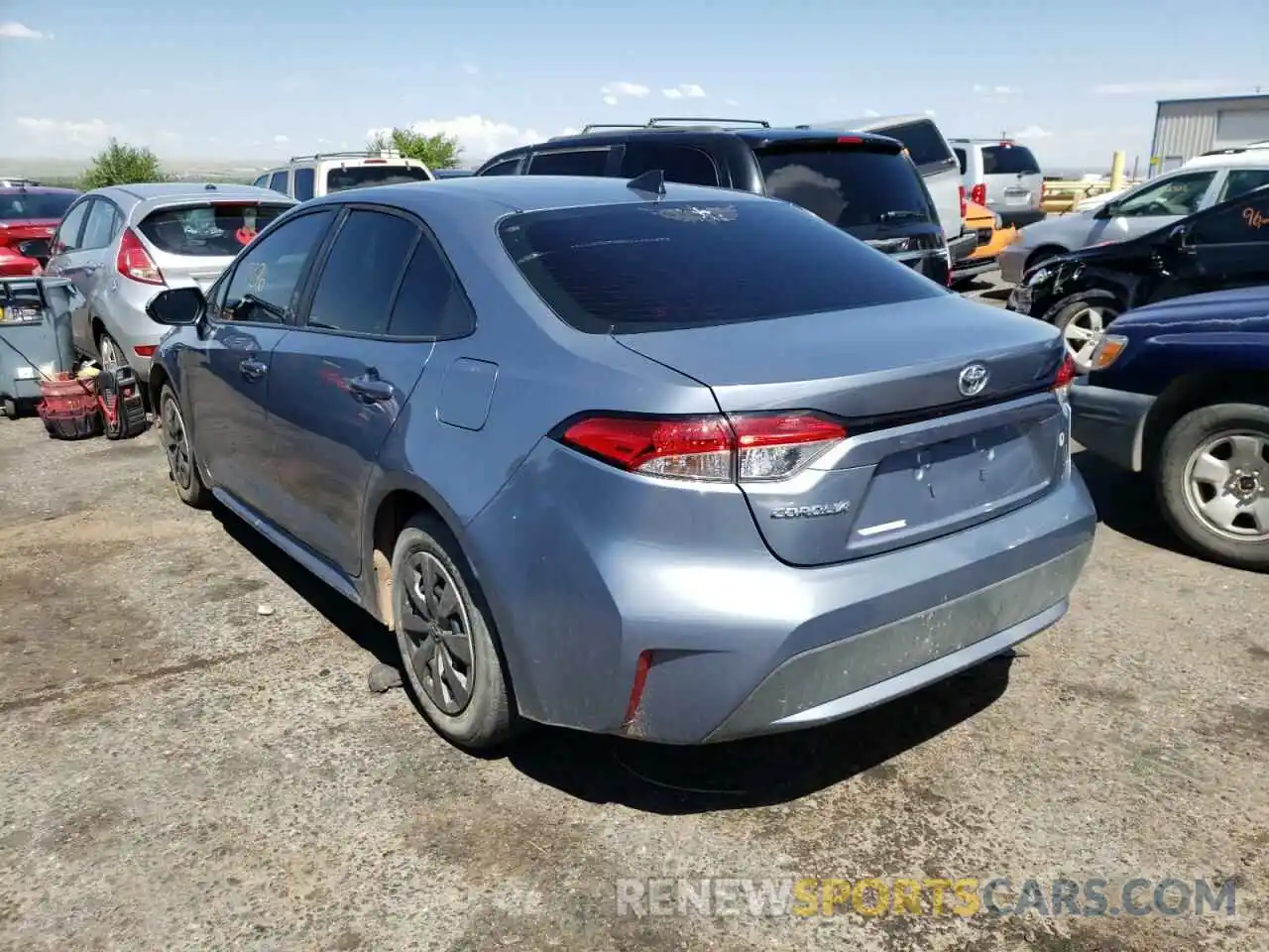 3 Photograph of a damaged car 5YFDPMAE5NP298072 TOYOTA COROLLA 2022