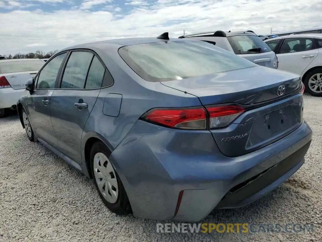 3 Photograph of a damaged car 5YFDPMAE6NP279921 TOYOTA COROLLA 2022