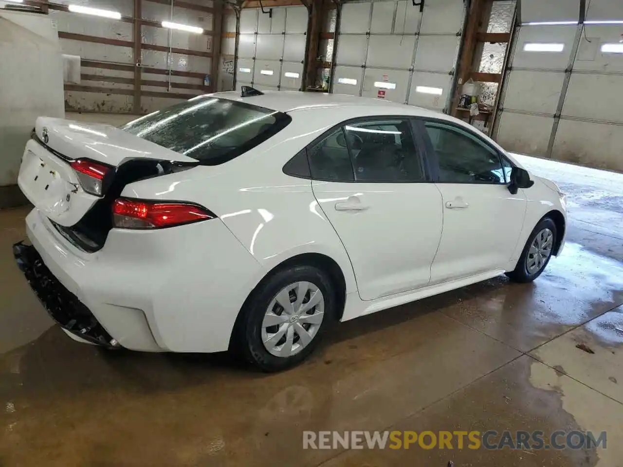 3 Photograph of a damaged car 5YFDPMAE6NP327028 TOYOTA COROLLA 2022