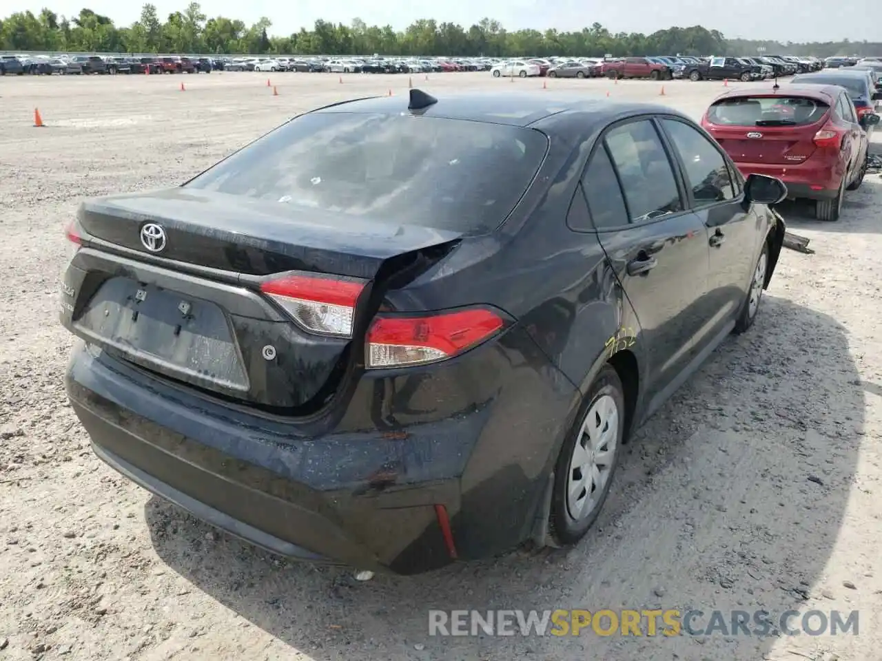 4 Photograph of a damaged car 5YFDPMAE8NP291388 TOYOTA COROLLA 2022