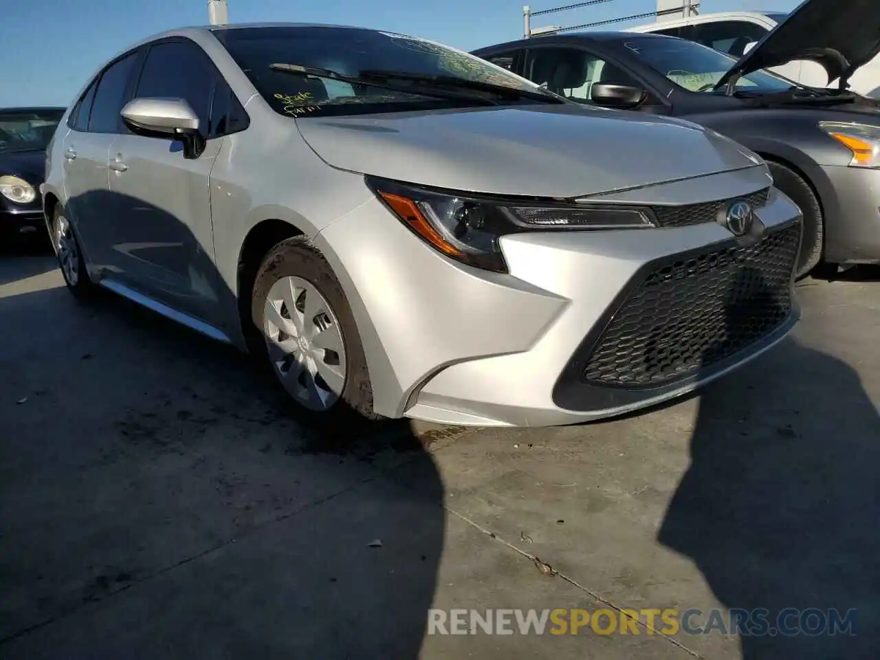 1 Photograph of a damaged car 5YFDPMAE9NP294073 TOYOTA COROLLA 2022