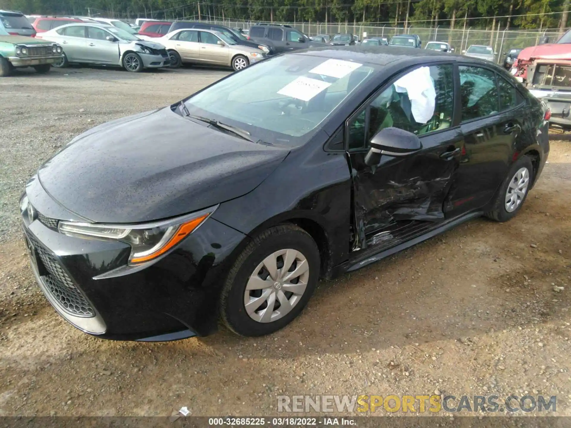 2 Photograph of a damaged car 5YFDPMAEXNP279081 TOYOTA COROLLA 2022