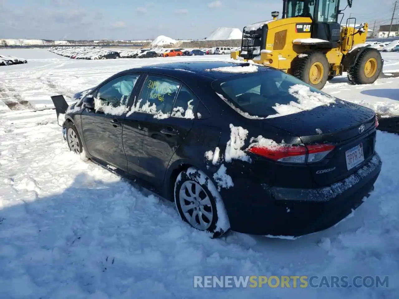 3 Photograph of a damaged car 5YFEPMAE0NP277019 TOYOTA COROLLA 2022