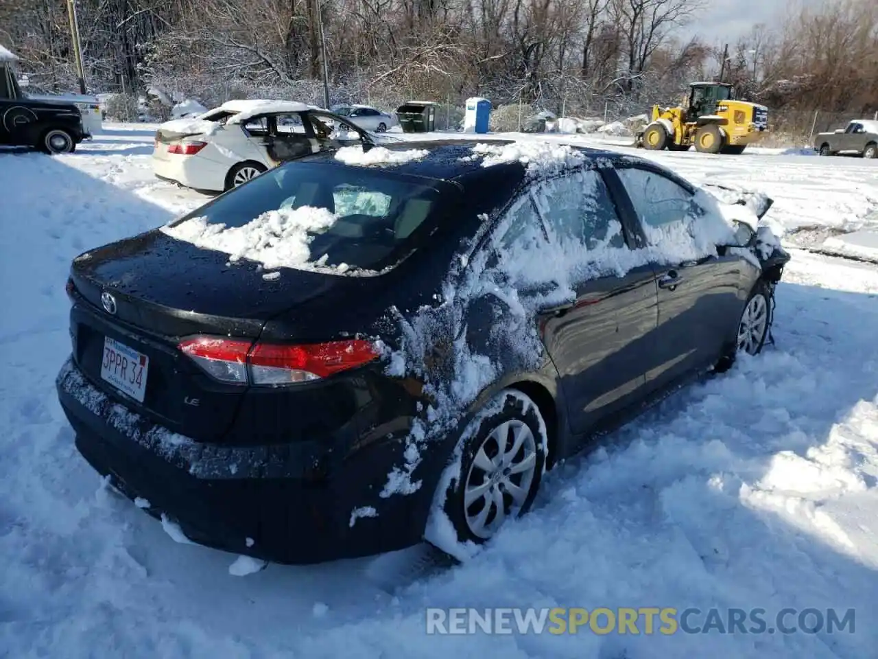 4 Photograph of a damaged car 5YFEPMAE0NP277019 TOYOTA COROLLA 2022