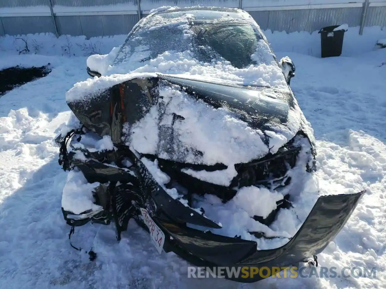 7 Photograph of a damaged car 5YFEPMAE0NP277019 TOYOTA COROLLA 2022