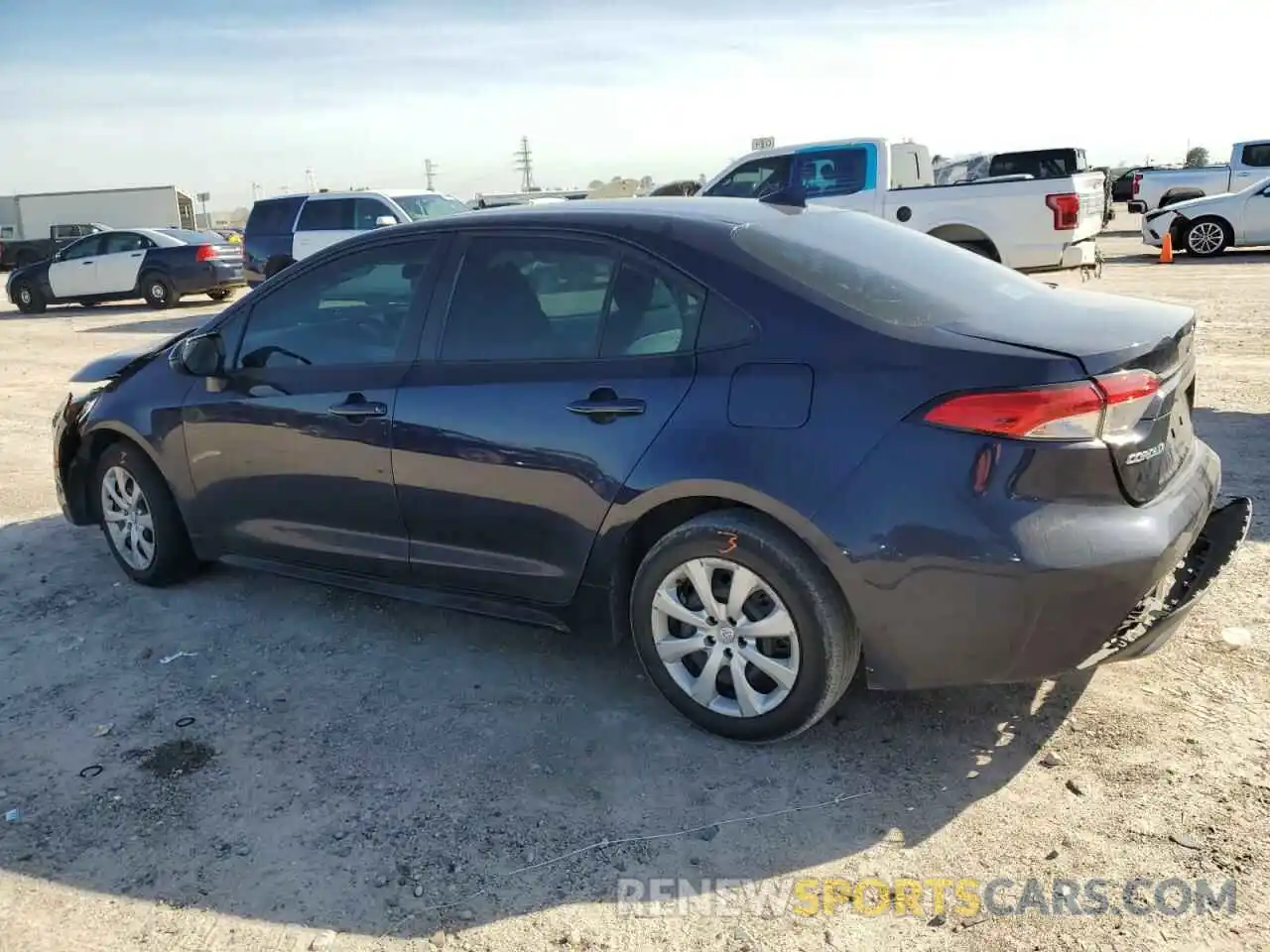 2 Photograph of a damaged car 5YFEPMAE0NP279451 TOYOTA COROLLA 2022