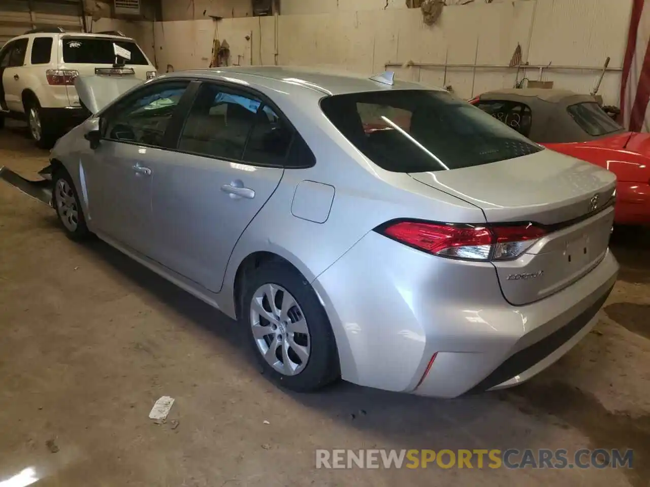 3 Photograph of a damaged car 5YFEPMAE0NP280101 TOYOTA COROLLA 2022