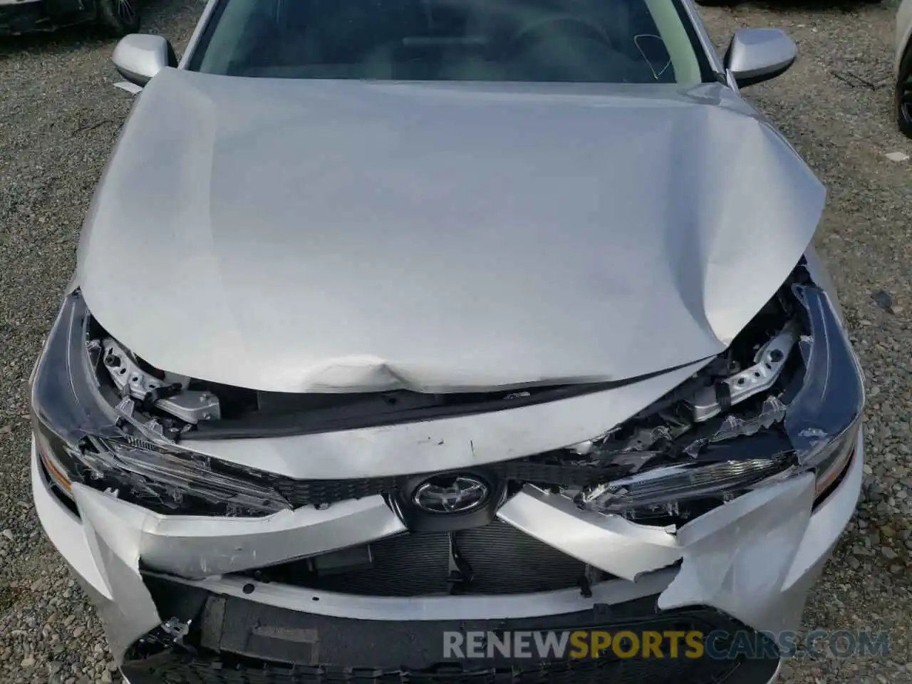 7 Photograph of a damaged car 5YFEPMAE0NP290076 TOYOTA COROLLA 2022