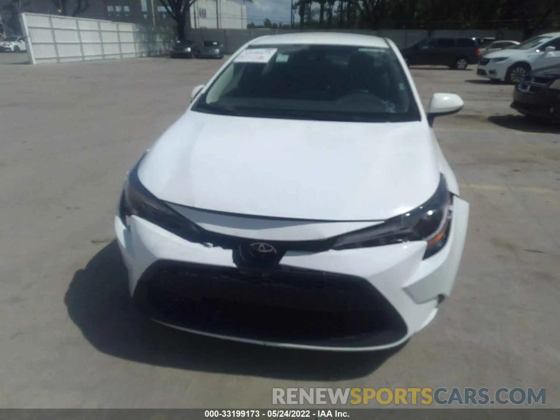 6 Photograph of a damaged car 5YFEPMAE0NP293348 TOYOTA COROLLA 2022