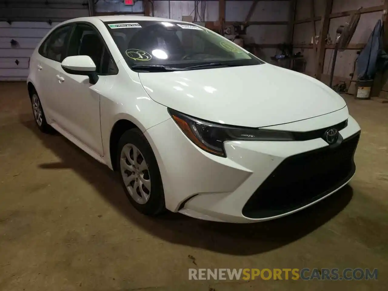 1 Photograph of a damaged car 5YFEPMAE0NP299067 TOYOTA COROLLA 2022