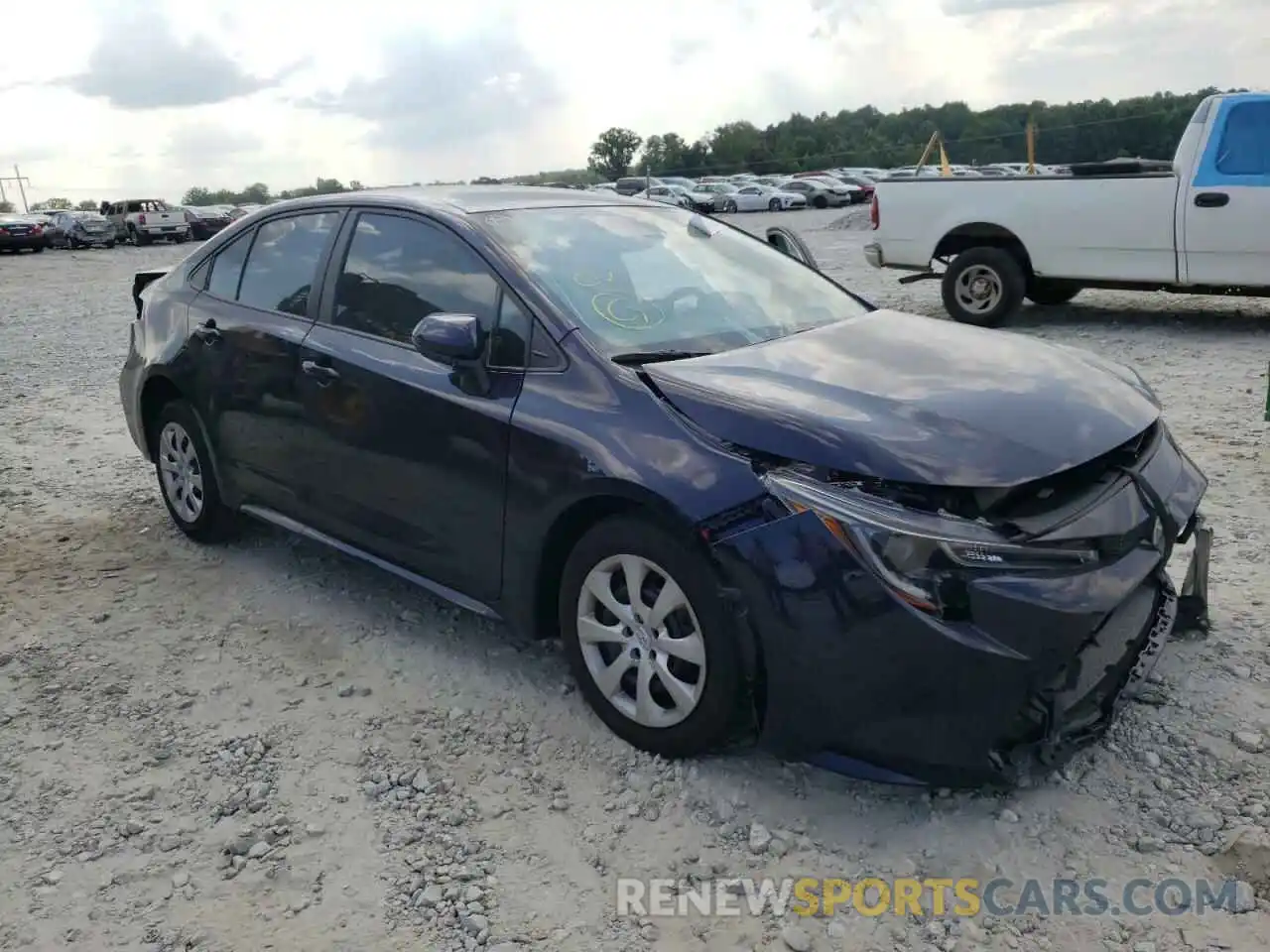 1 Photograph of a damaged car 5YFEPMAE0NP322234 TOYOTA COROLLA 2022