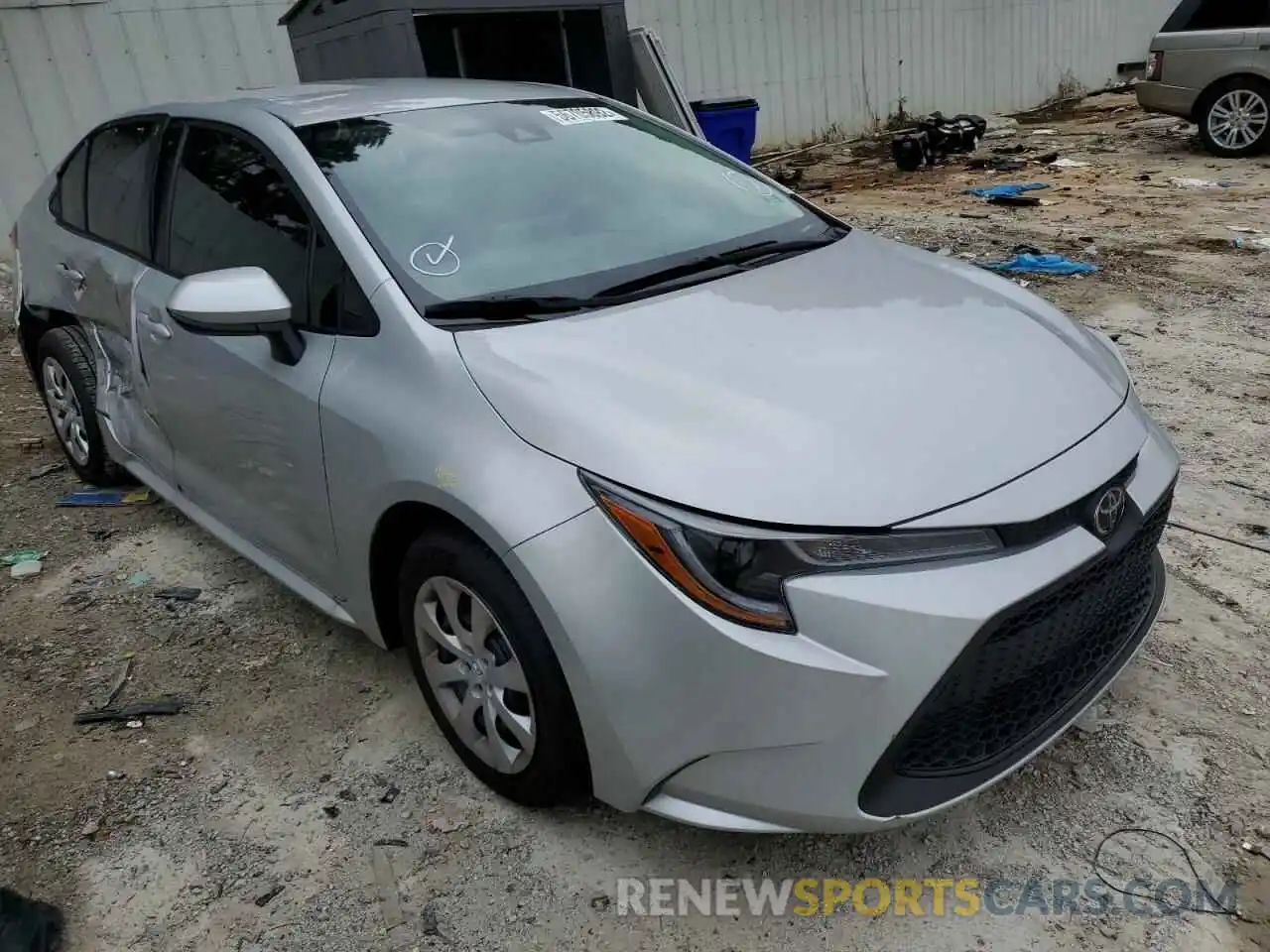 1 Photograph of a damaged car 5YFEPMAE0NP335758 TOYOTA COROLLA 2022