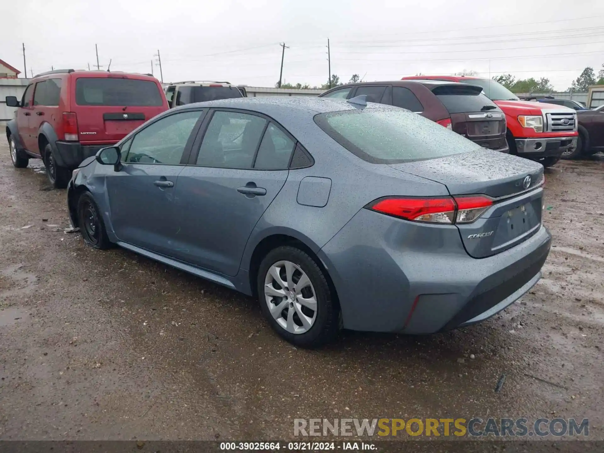 3 Photograph of a damaged car 5YFEPMAE0NP340667 TOYOTA COROLLA 2022