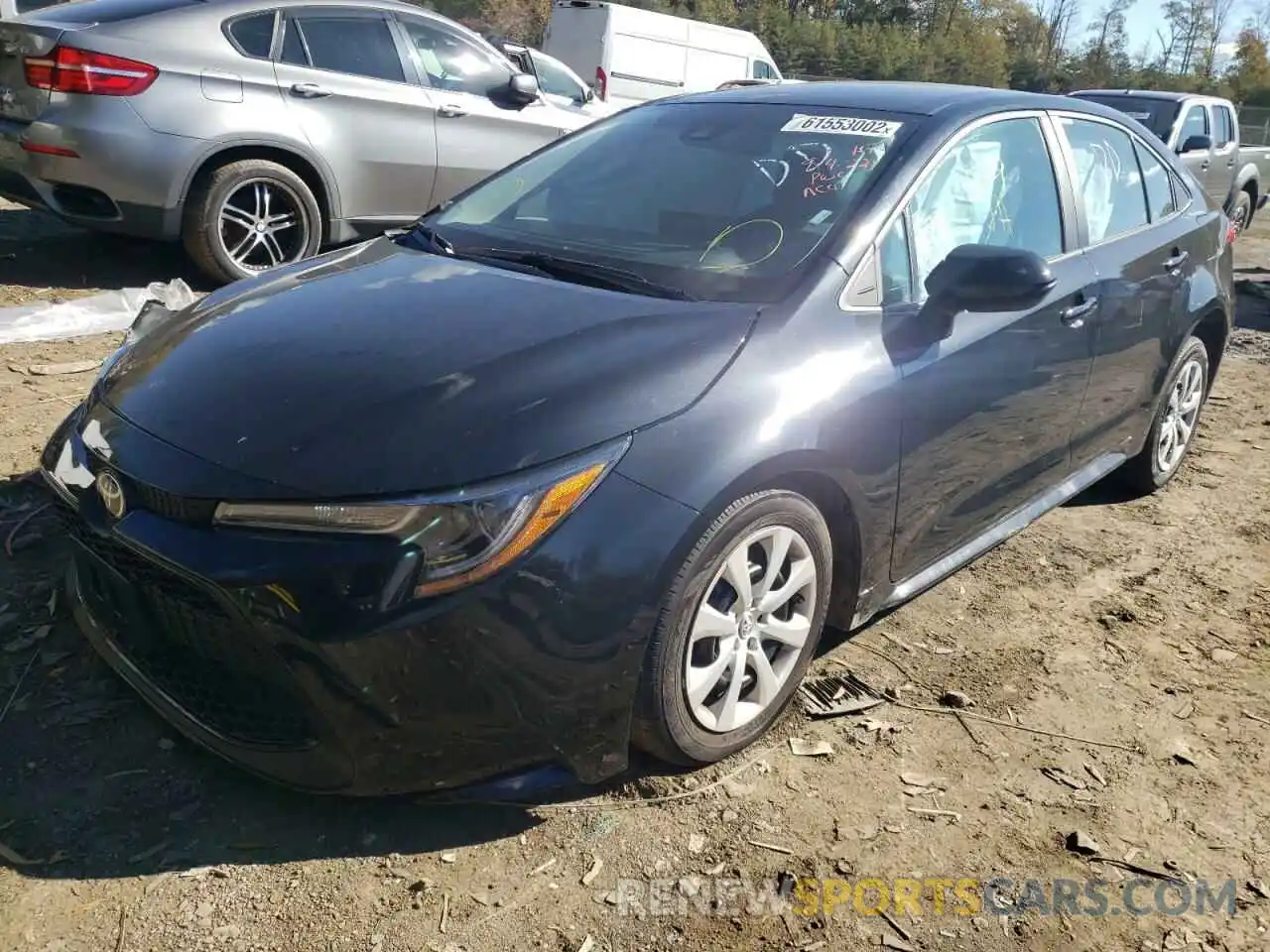 2 Photograph of a damaged car 5YFEPMAE0NP344816 TOYOTA COROLLA 2022