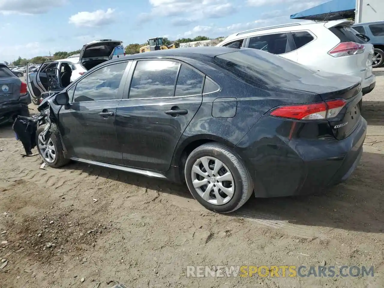 2 Photograph of a damaged car 5YFEPMAE0NP388427 TOYOTA COROLLA 2022