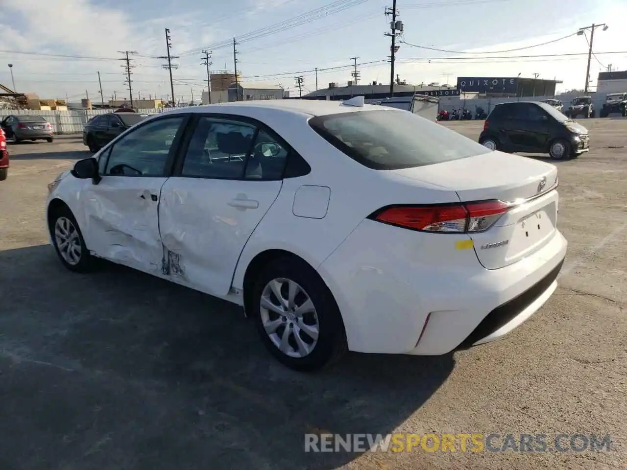 3 Photograph of a damaged car 5YFEPMAE1NP271987 TOYOTA COROLLA 2022