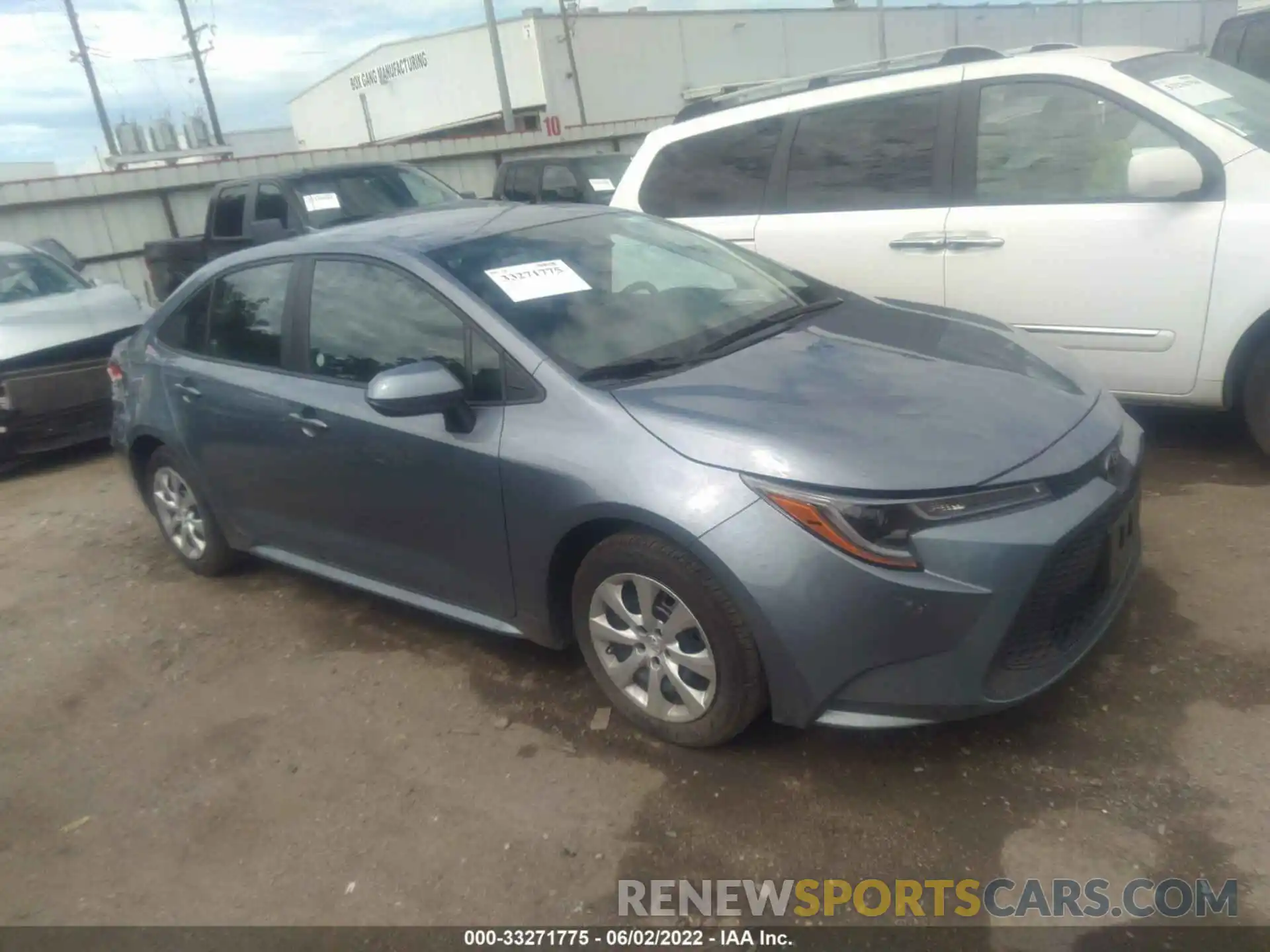 1 Photograph of a damaged car 5YFEPMAE1NP273352 TOYOTA COROLLA 2022