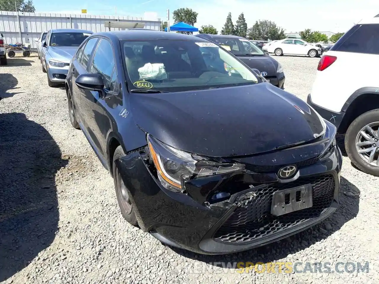 9 Photograph of a damaged car 5YFEPMAE1NP274226 TOYOTA COROLLA 2022